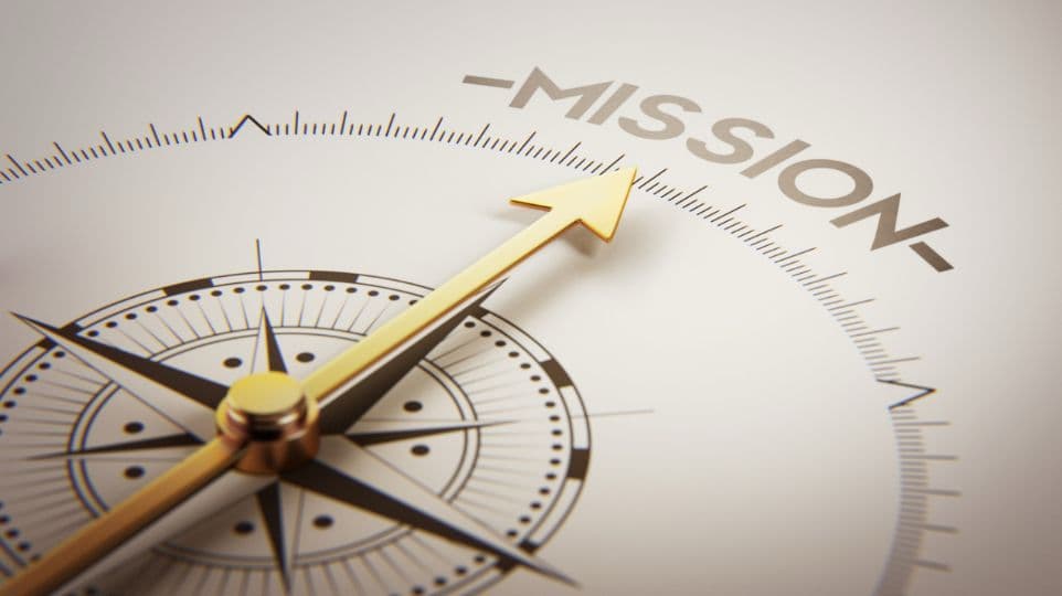 Compass representing clear direction